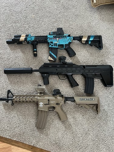 Airsoft parts lot - airsoft,